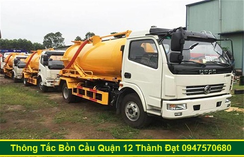 Cam kết hút hầm cầu không đục phá Quận 12 không gây mùi hôi.