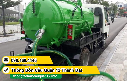 Hút hầm cầu Phường Đông Hưng Thuận Quận 12