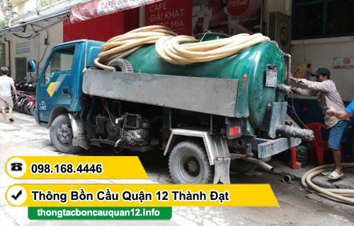 hút hầm cầu phường Phường Hiệp Thành uy tín ở Quận 12