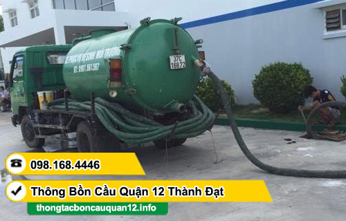 Dịch vụ hút hầm cầu Phường Tân Hưng Thuận Quận 12