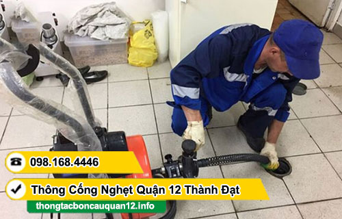 Thông tắc cống Phường Tân Thới Hiệp